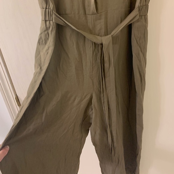 Olive green jumpsuit - Picture 4 of 5